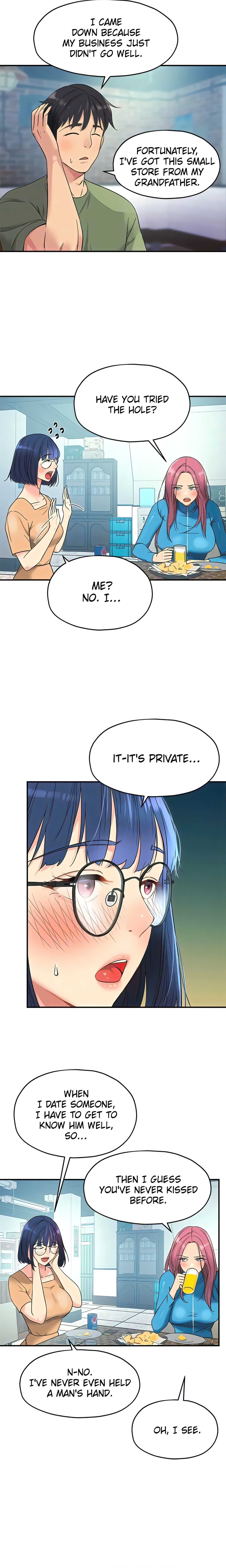 The Hole is Open (Official) Page 9 - MangaHe