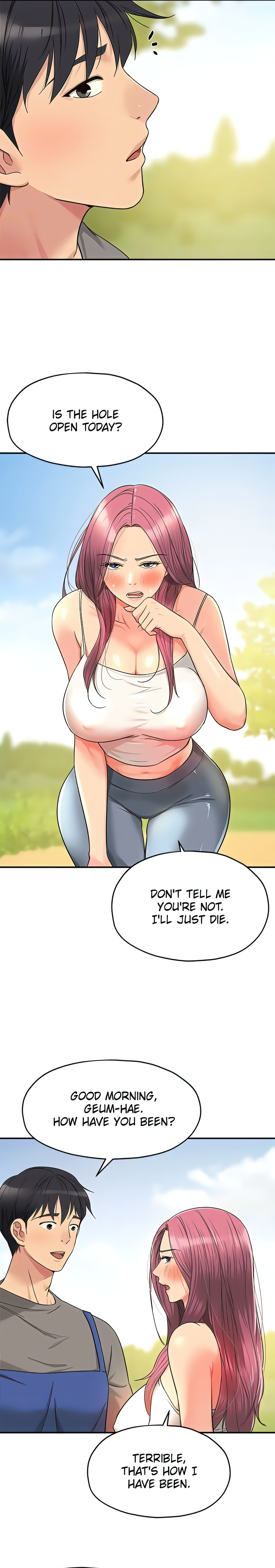 The Hole is Open (Official) Page 21 - MangaHe