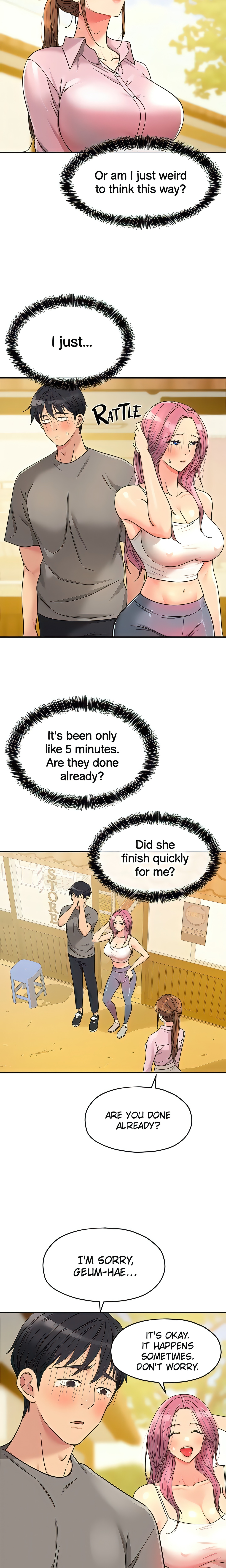 The Hole is Open (Official) Page 12 - MangaHe