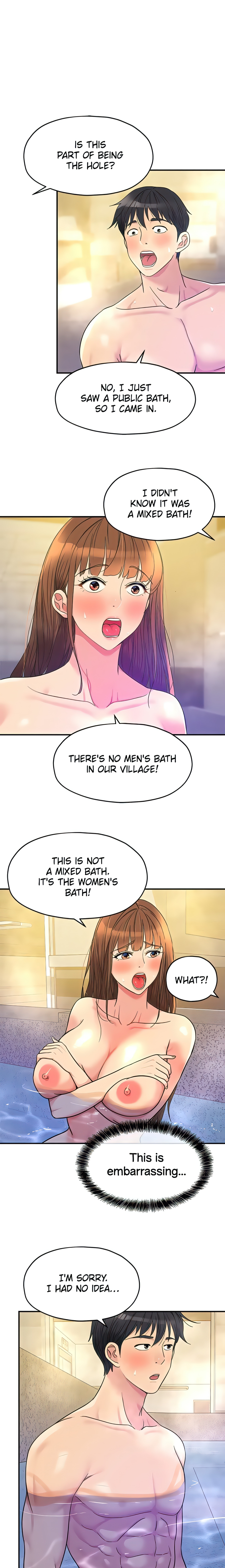 The Hole is Open (Official) Page 21 - MangaHe
