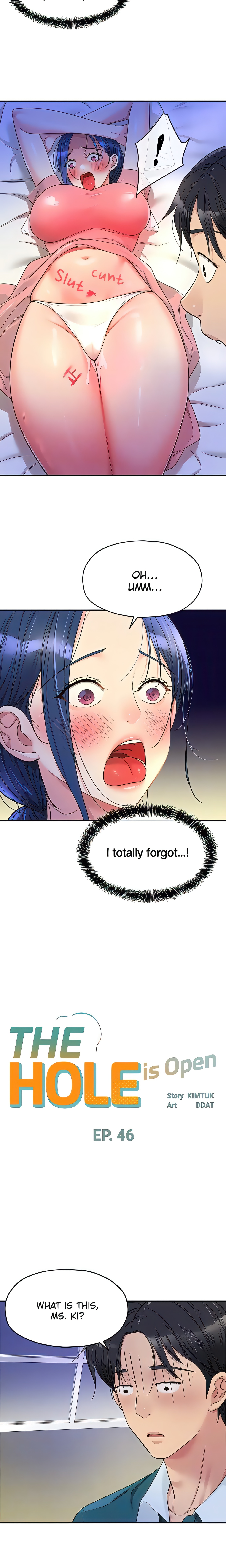 The Hole is Open (Official) Page 8 - MangaHe