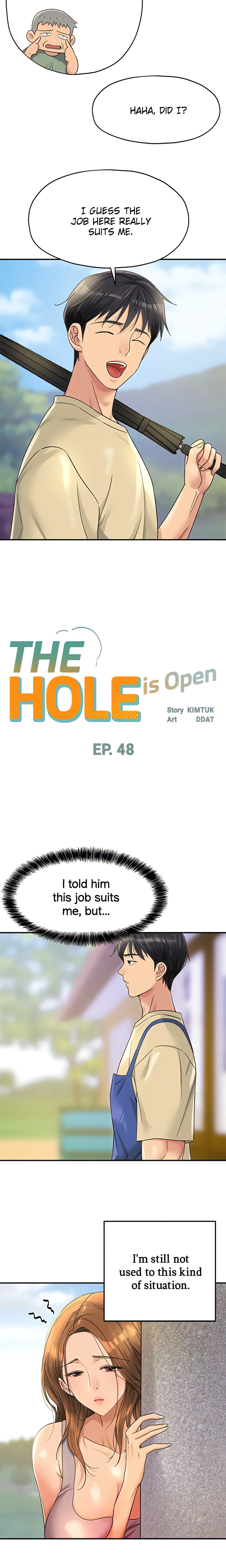 The Hole is Open (Official) Page 3 - MangaHe