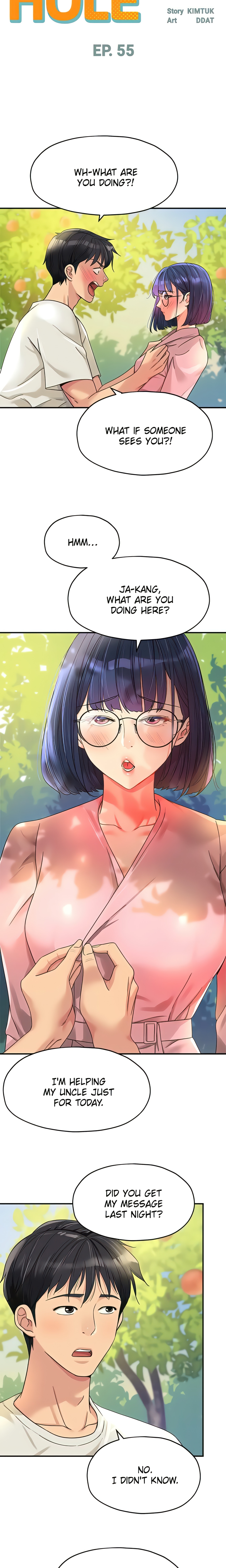 The Hole is Open (Official) Page 3 - MangaHe