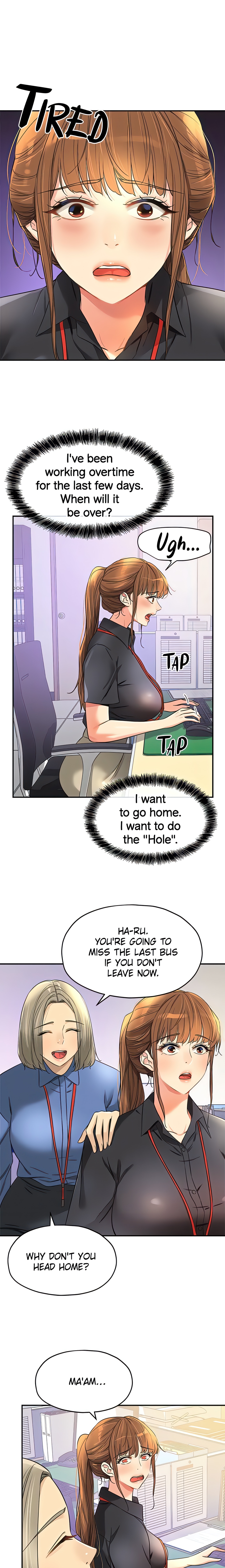 The Hole is Open (Official) Page 2 - MangaHe