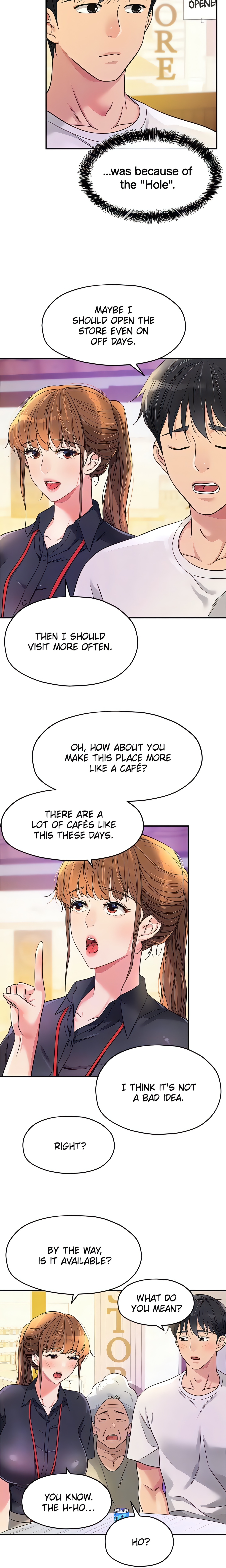 The Hole is Open (Official) Page 6 - MangaHe
