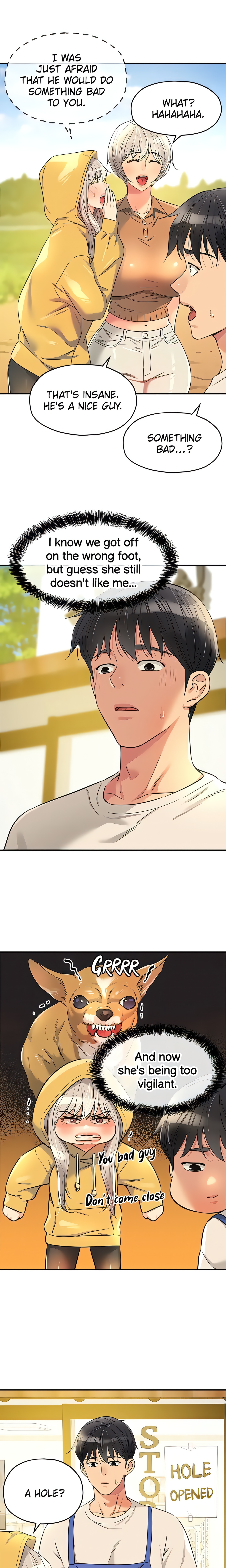 The Hole is Open (Official) Page 13 - MangaHe