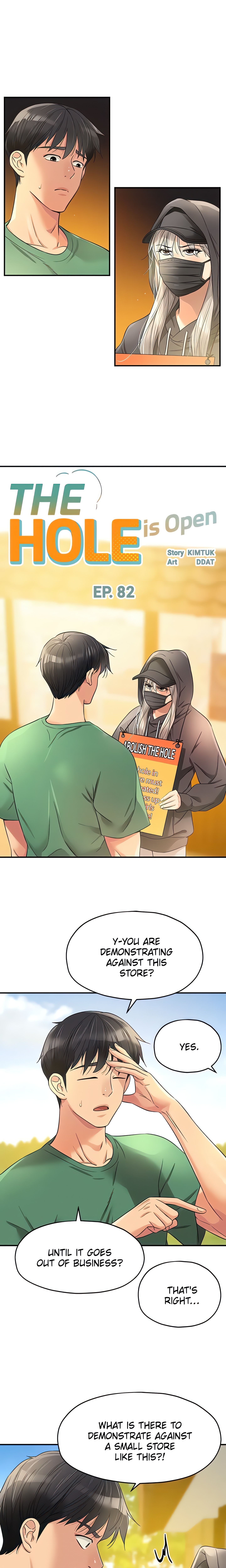 The Hole is Open (Official) Page 2 - MangaHe