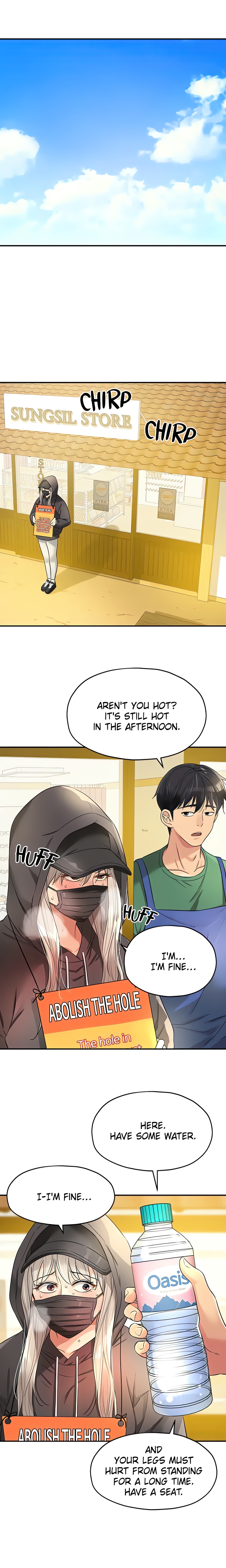 The Hole is Open (Official) Page 4 - MangaHe