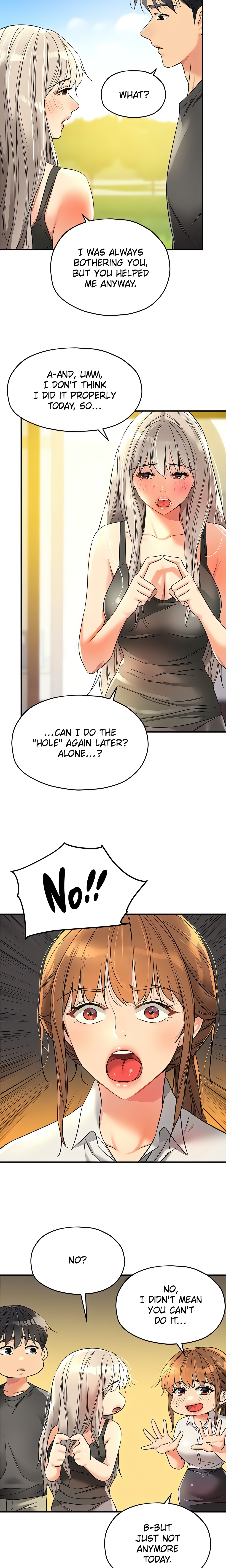 The Hole is Open (Official) Page 12 - MangaHe
