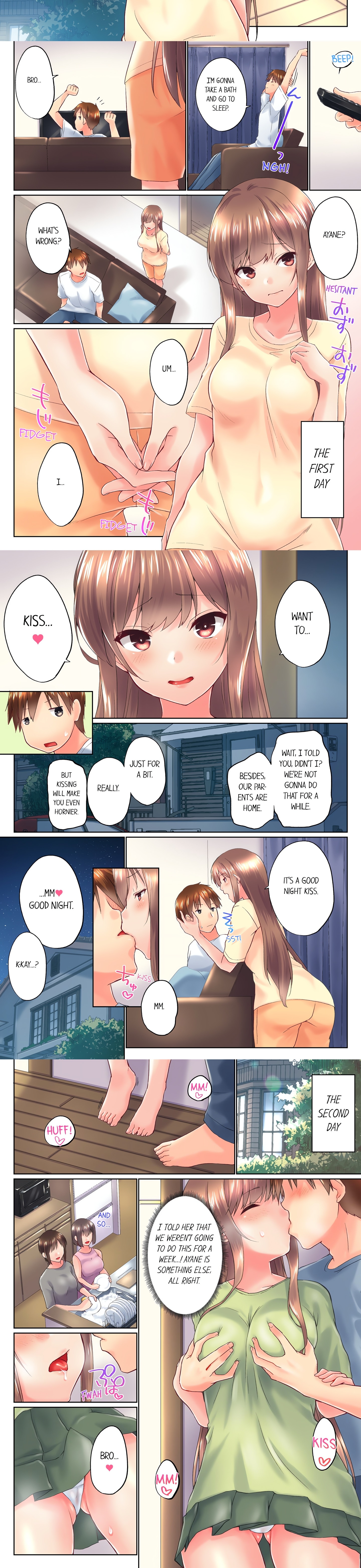 My Brother’s Slipped Inside Me in The Bathtub (Overflow) (Uncensored) Page 3 - MangaHe