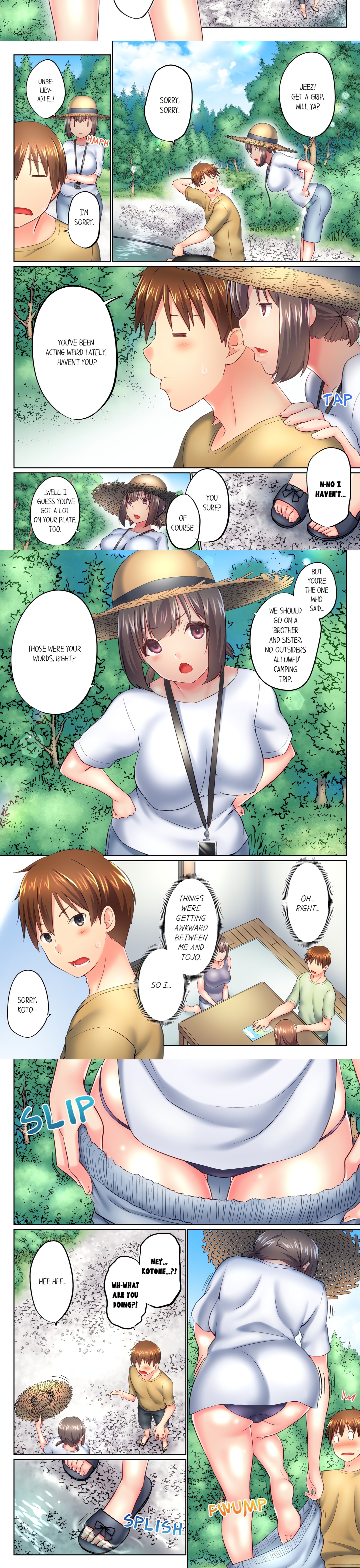 My Brother’s Slipped Inside Me in The Bathtub (Overflow) (Uncensored) Page 3 - MangaHe