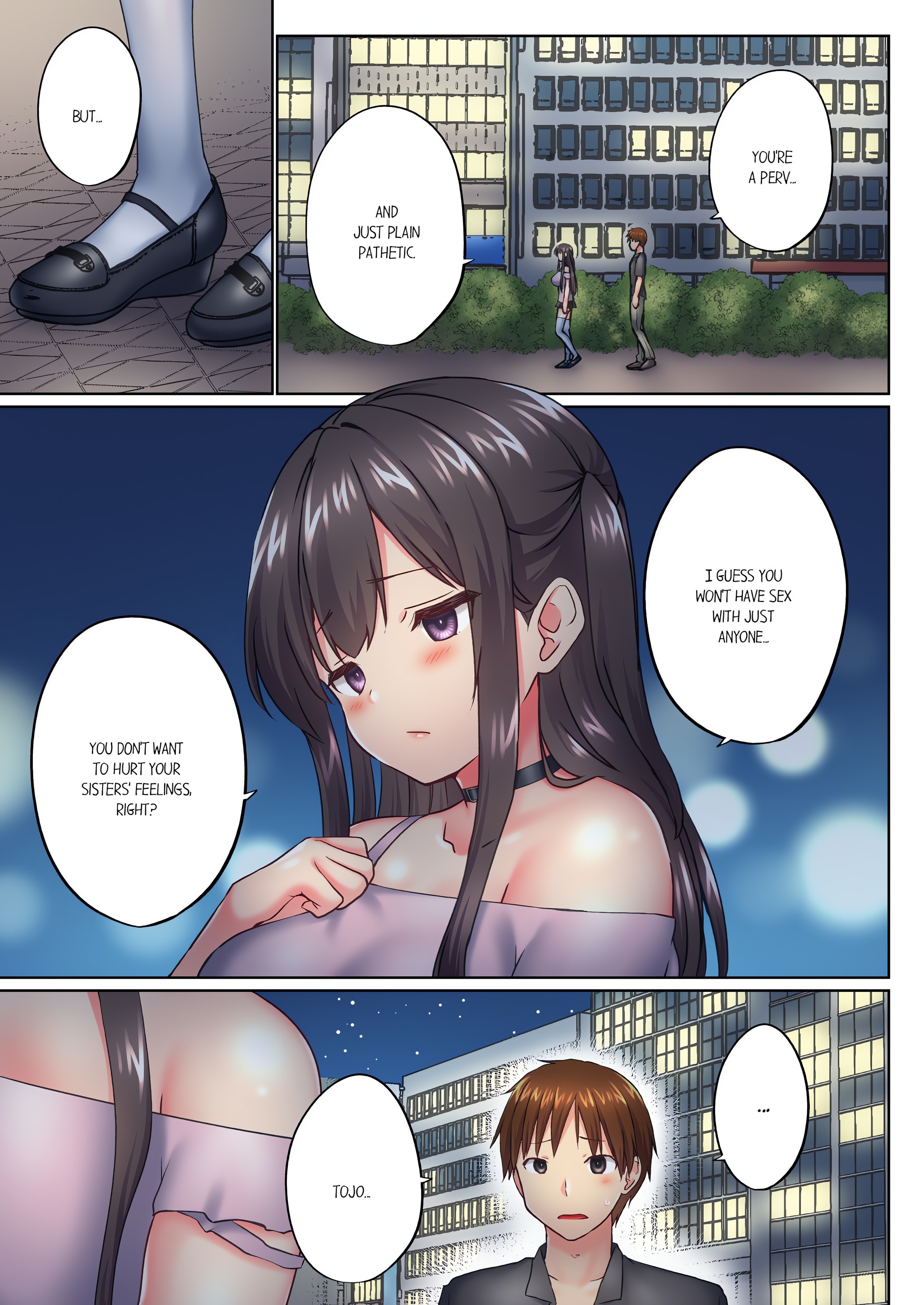 My Brother’s Slipped Inside Me in The Bathtub (Overflow) (Uncensored) Page 4 - MangaHe