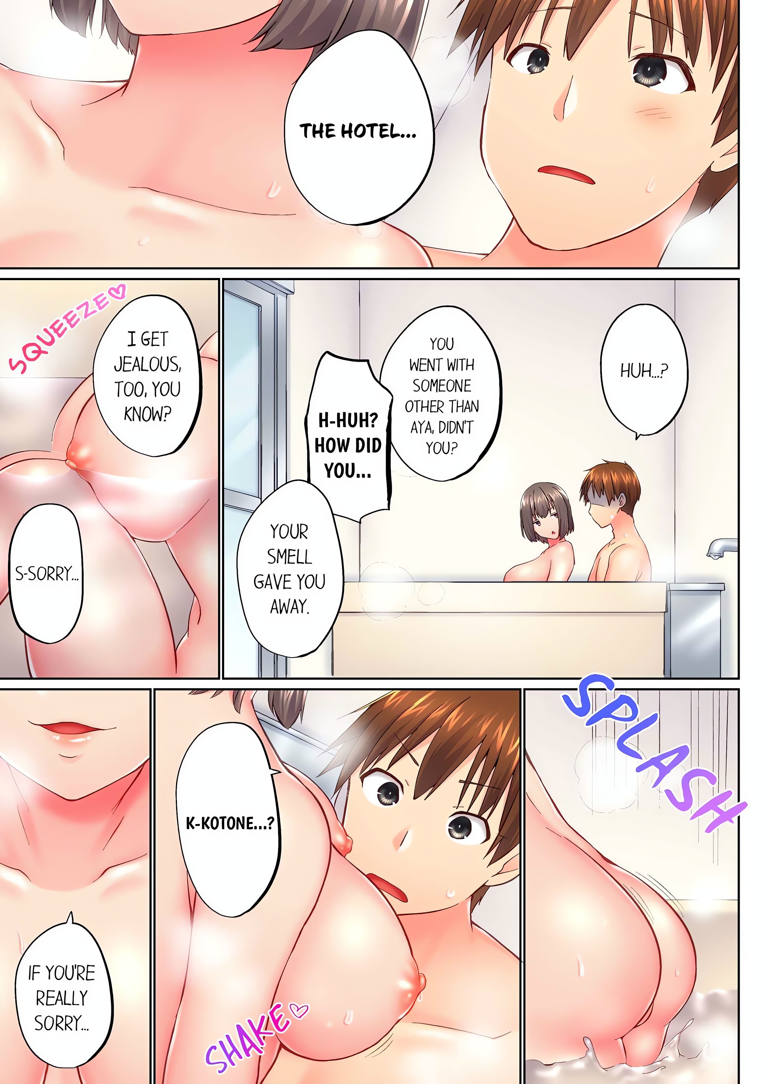 My Brother’s Slipped Inside Me in The Bathtub (Overflow) (Uncensored) Page 8 - MangaHe