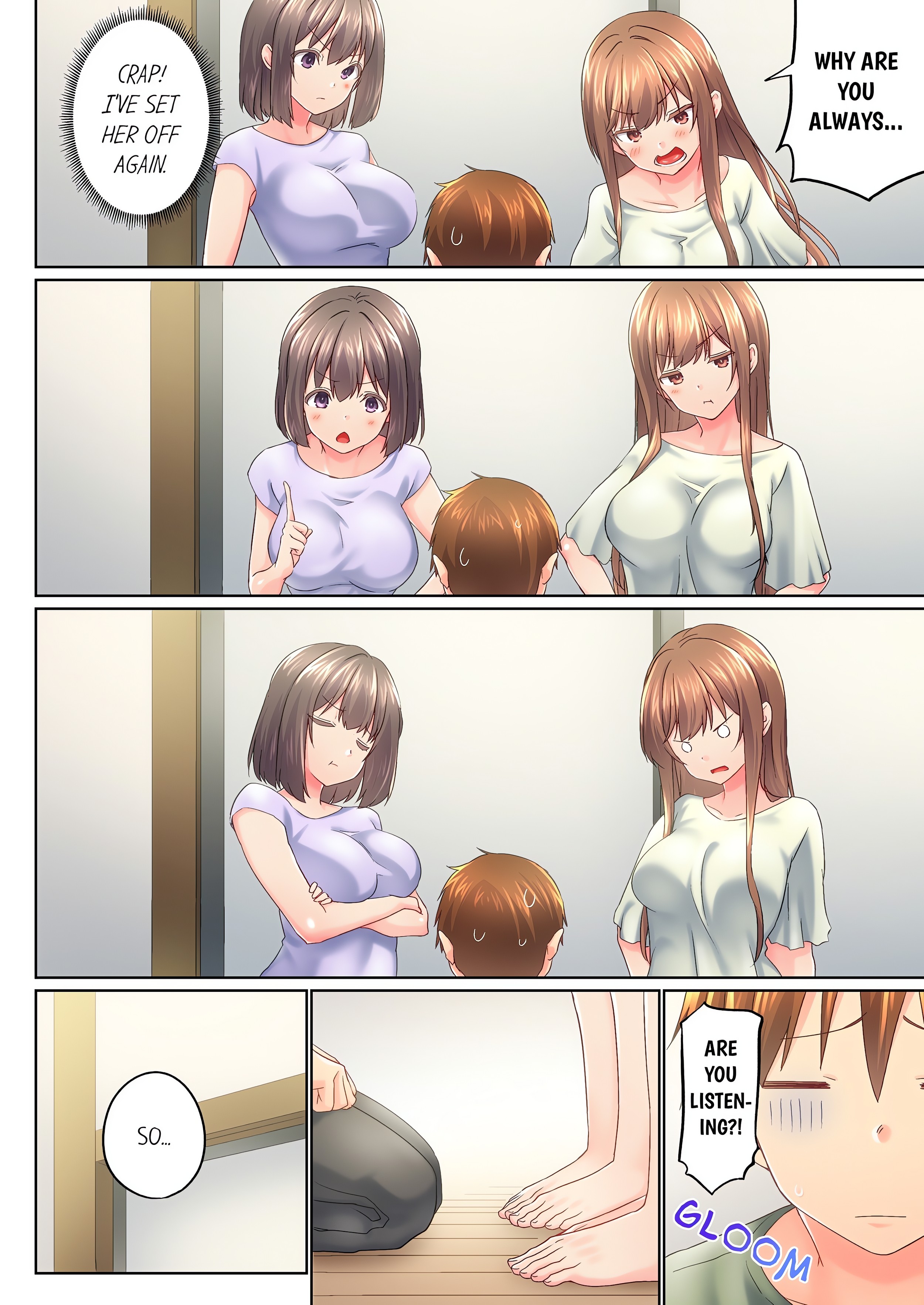 My Brother’s Slipped Inside Me in The Bathtub (Overflow) (Uncensored) Page 5 - MangaHe