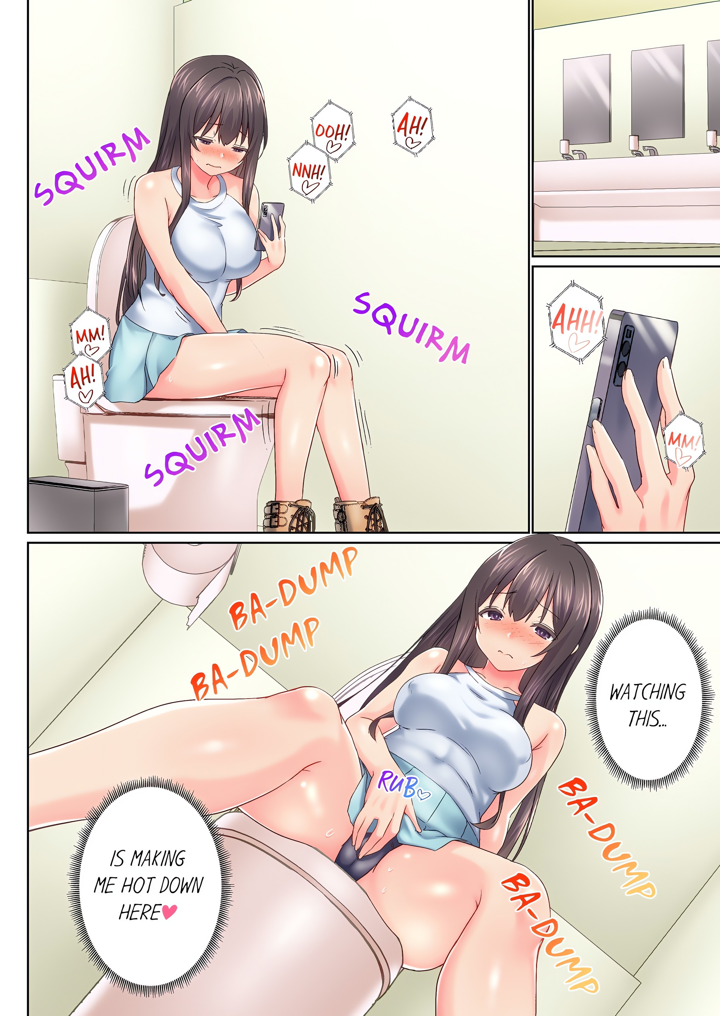 My Brother’s Slipped Inside Me in The Bathtub (Overflow) (Uncensored) Page 5 - MangaHe