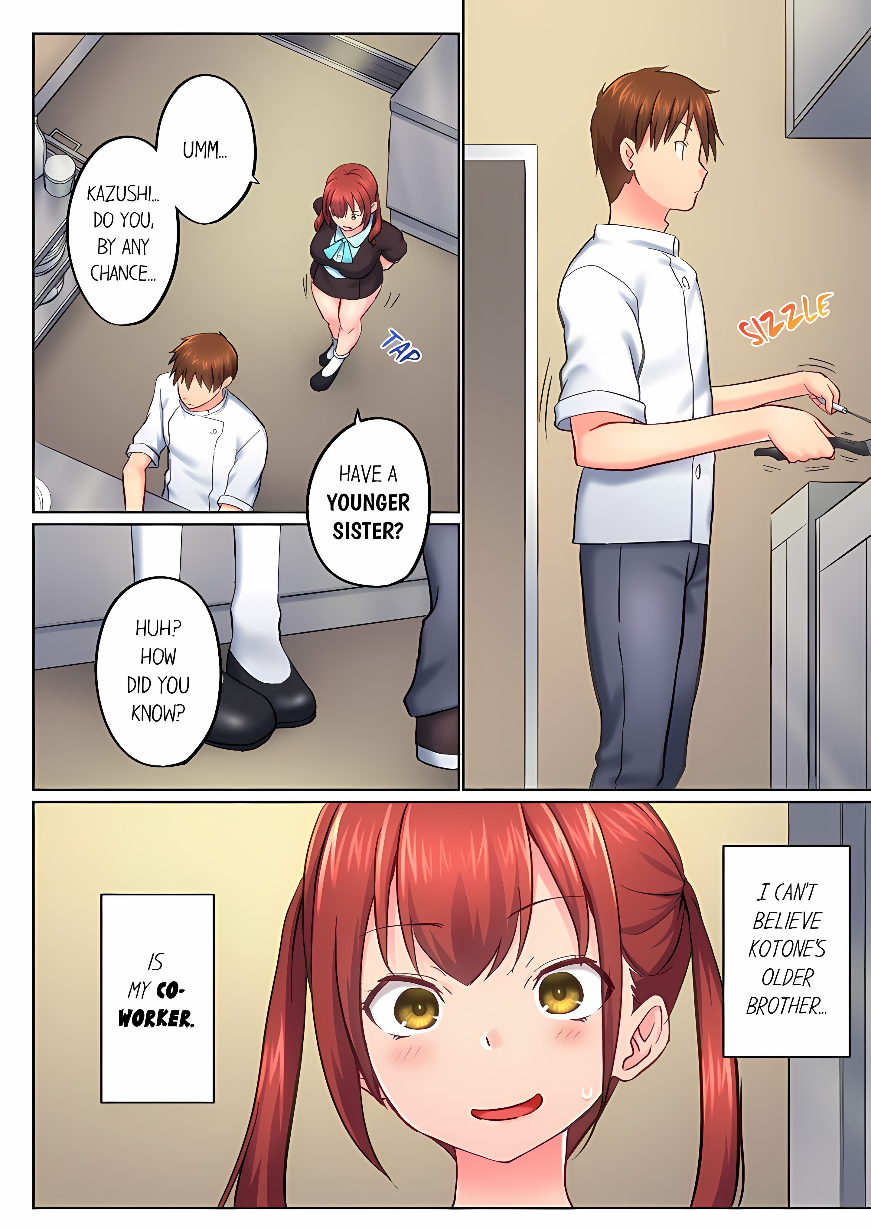 My Brother’s Slipped Inside Me in The Bathtub (Overflow) (Uncensored) Page 4 - MangaHe