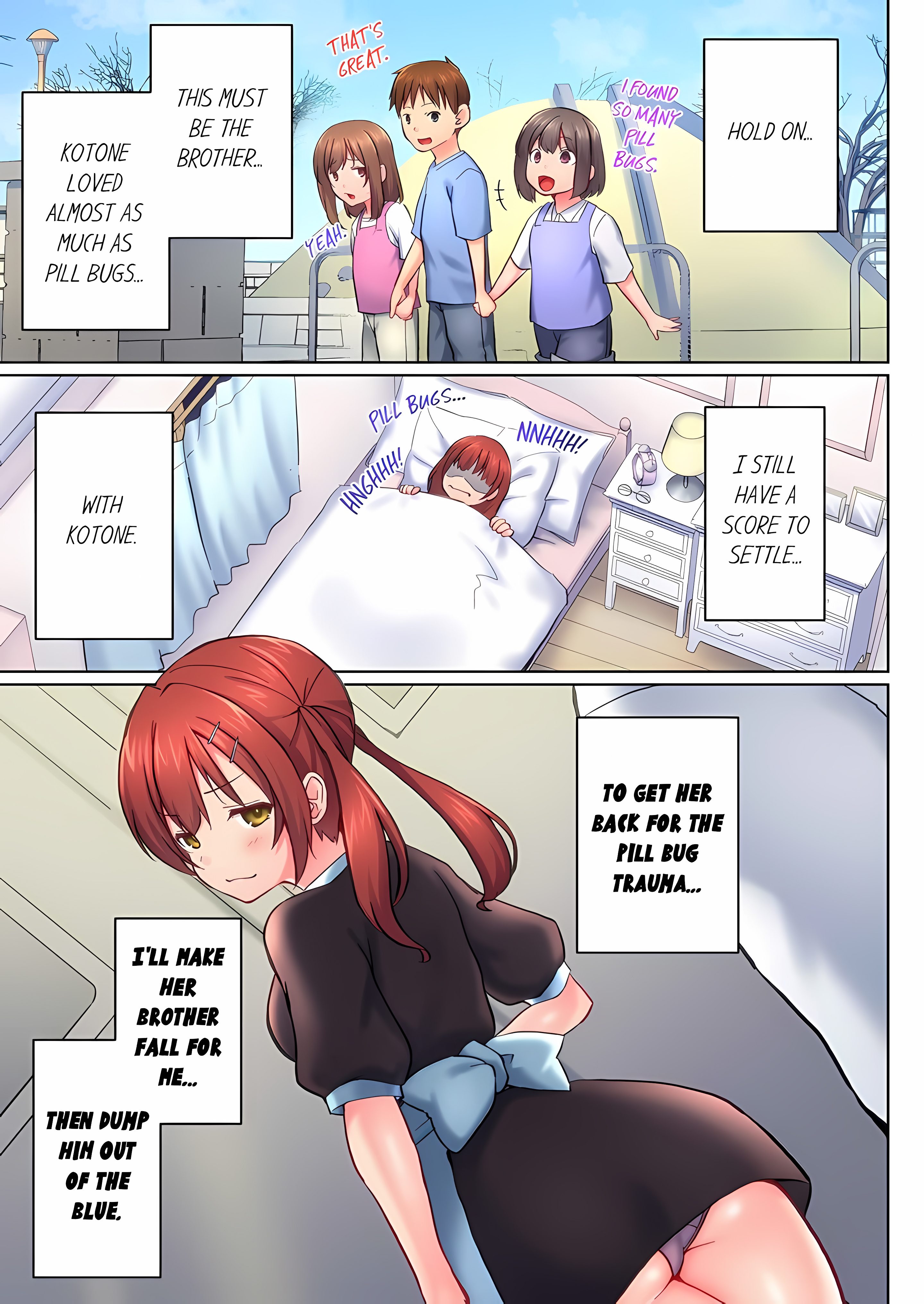 My Brother’s Slipped Inside Me in The Bathtub (Overflow) (Uncensored) Page 5 - MangaHe