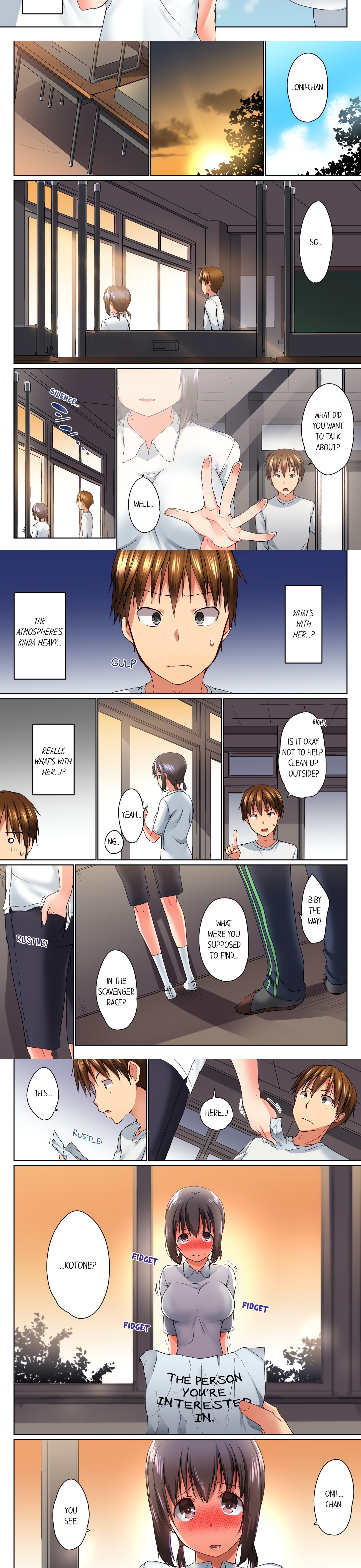 My Brother’s Slipped Inside Me in The Bathtub (Overflow) (Uncensored) Page 3 - MangaHe