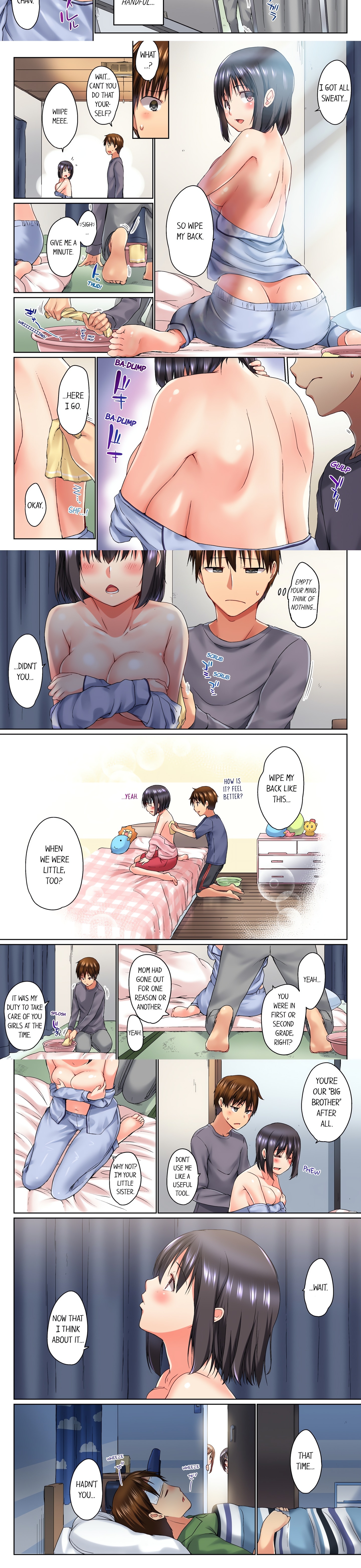 My Brother’s Slipped Inside Me in The Bathtub (Overflow) (Uncensored) Page 3 - MangaHe