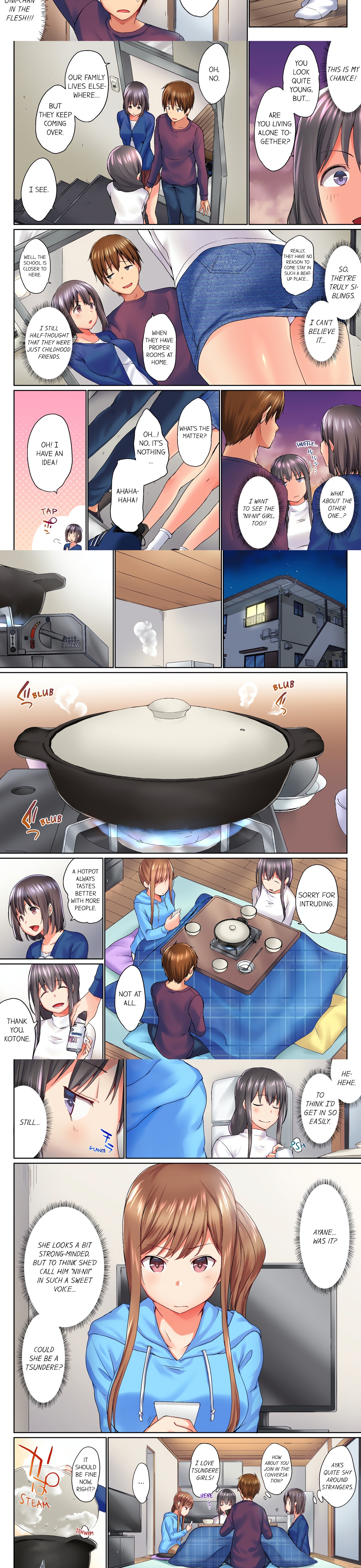 My Brother’s Slipped Inside Me in The Bathtub (Overflow) (Uncensored) Page 3 - MangaHe