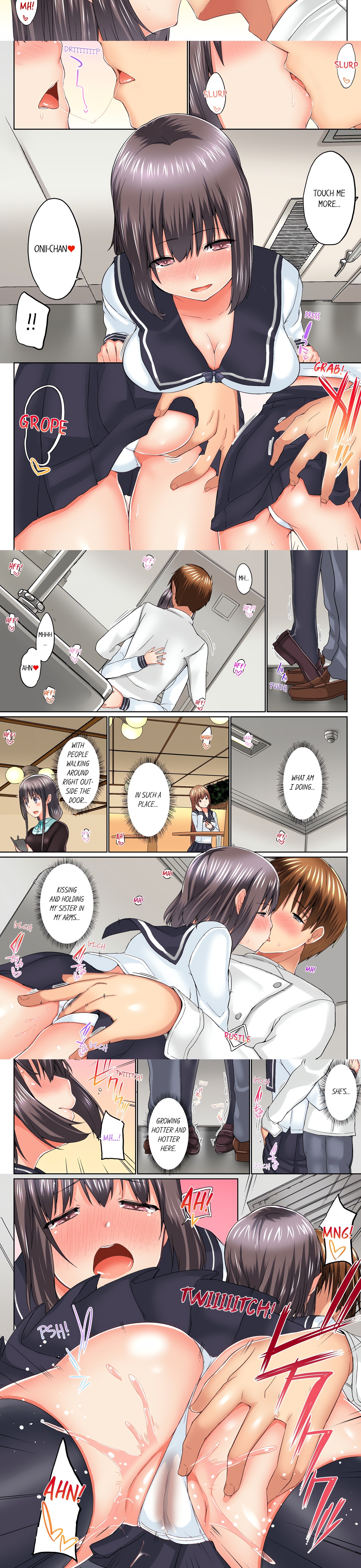 My Brother’s Slipped Inside Me in The Bathtub (Overflow) (Uncensored) Page 3 - MangaHe