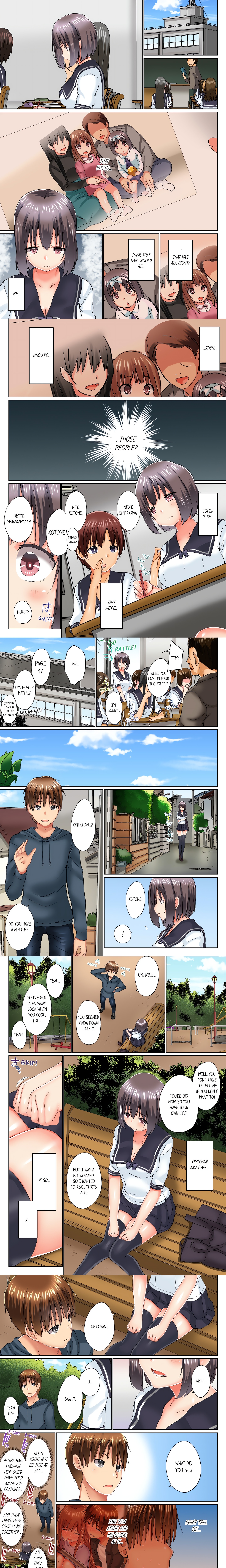 My Brother’s Slipped Inside Me in The Bathtub (Overflow) (Uncensored) Page 2 - MangaHe