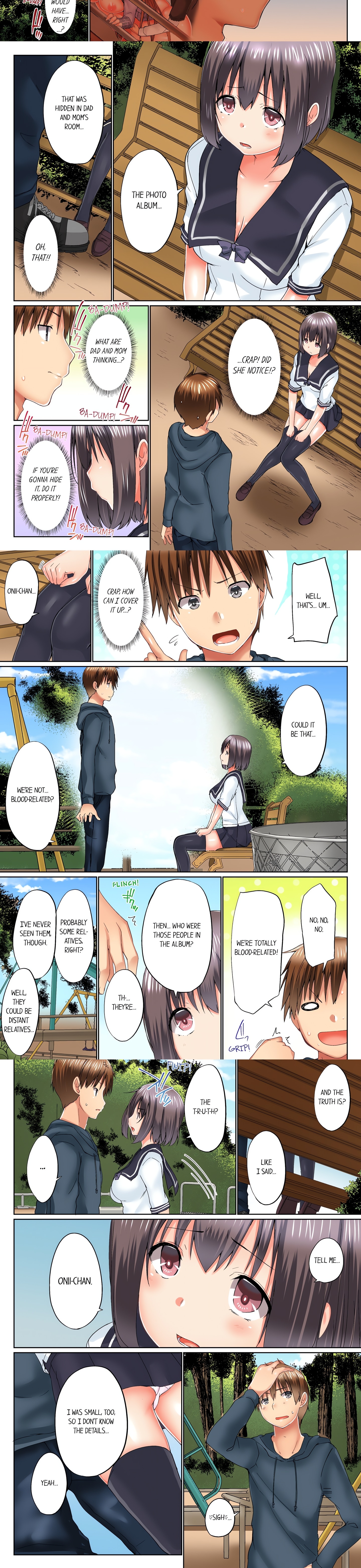 My Brother’s Slipped Inside Me in The Bathtub (Overflow) (Uncensored) Page 3 - MangaHe