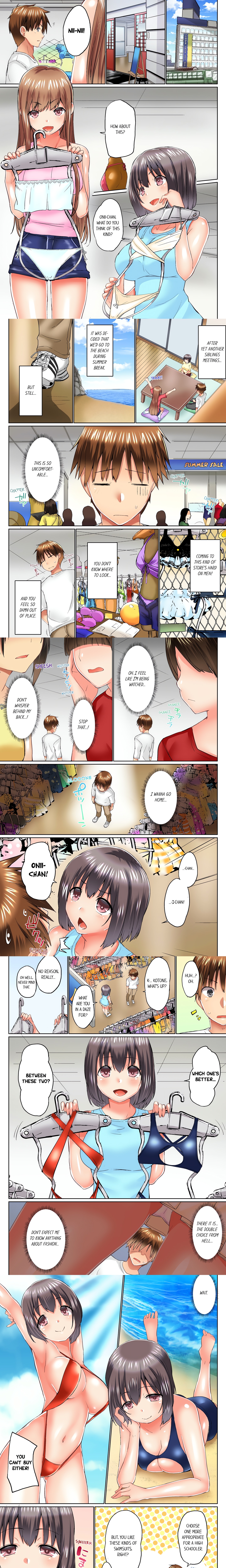 My Brother’s Slipped Inside Me in The Bathtub (Overflow) (Uncensored) Page 2 - MangaHe