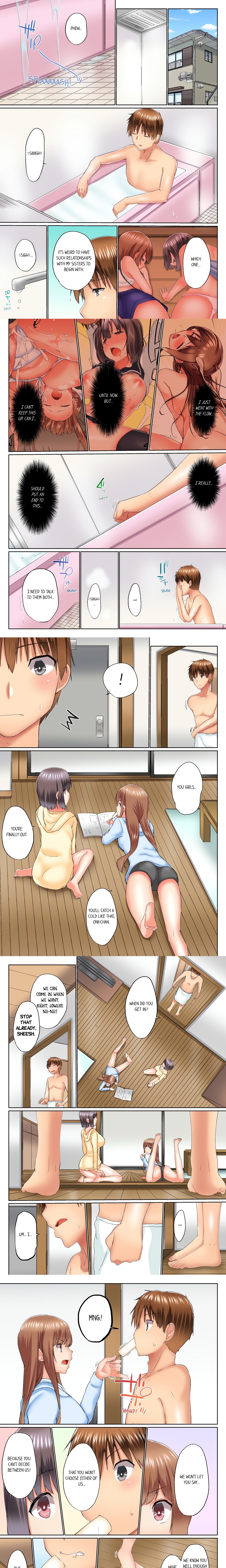 My Brother’s Slipped Inside Me in The Bathtub (Overflow) (Uncensored) Page 2 - MangaHe