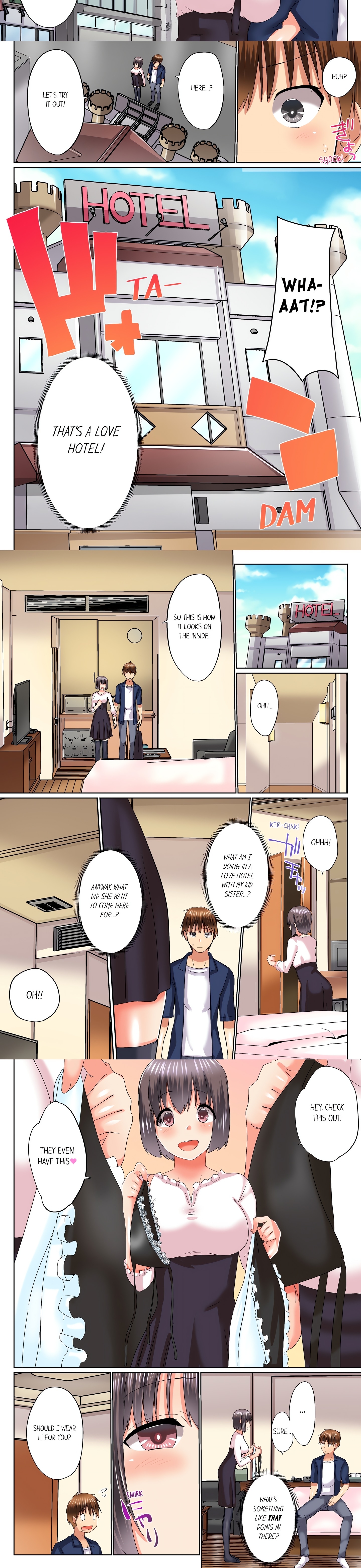 My Brother’s Slipped Inside Me in The Bathtub (Overflow) (Uncensored) Page 3 - MangaHe