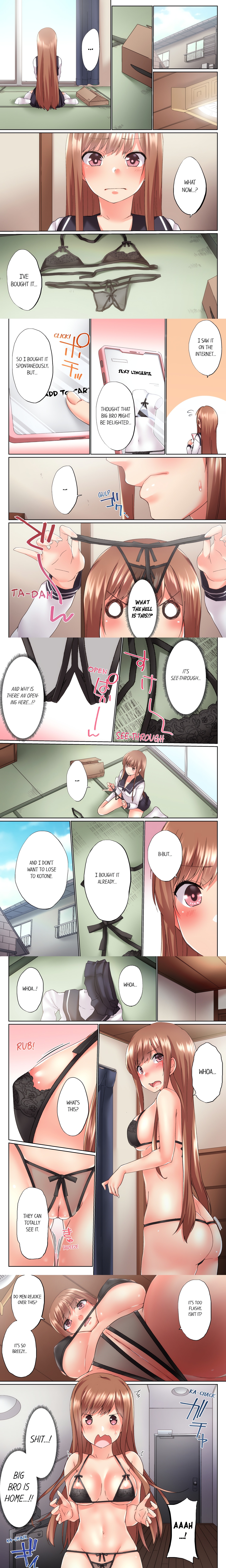 My Brother’s Slipped Inside Me in The Bathtub (Overflow) (Uncensored) Page 2 - MangaHe