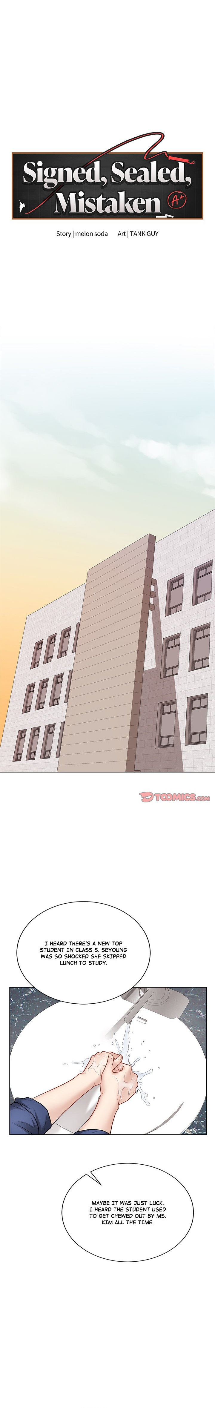 Signed, Sealed, Mistaken Page 13 - MangaHe