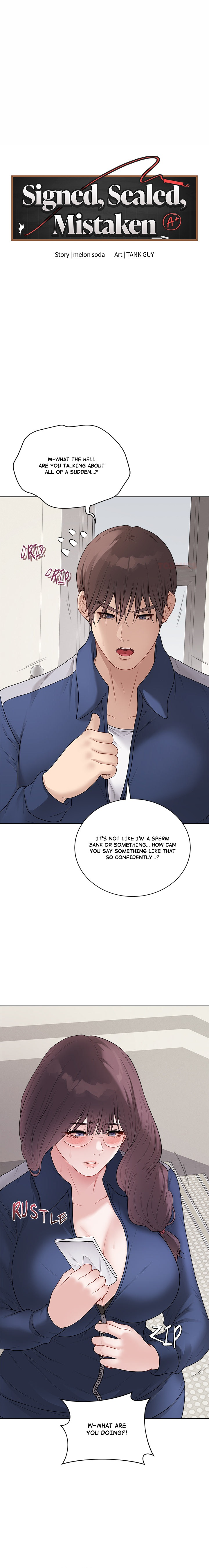 Signed, Sealed, Mistaken Page 2 - MangaHe
