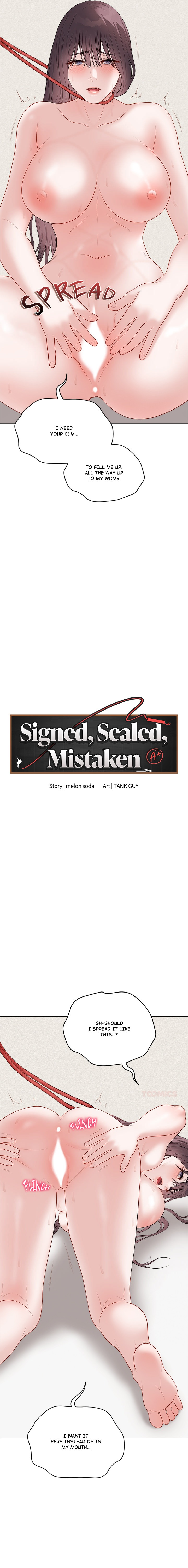 Signed, Sealed, Mistaken Page 7 - MangaHe