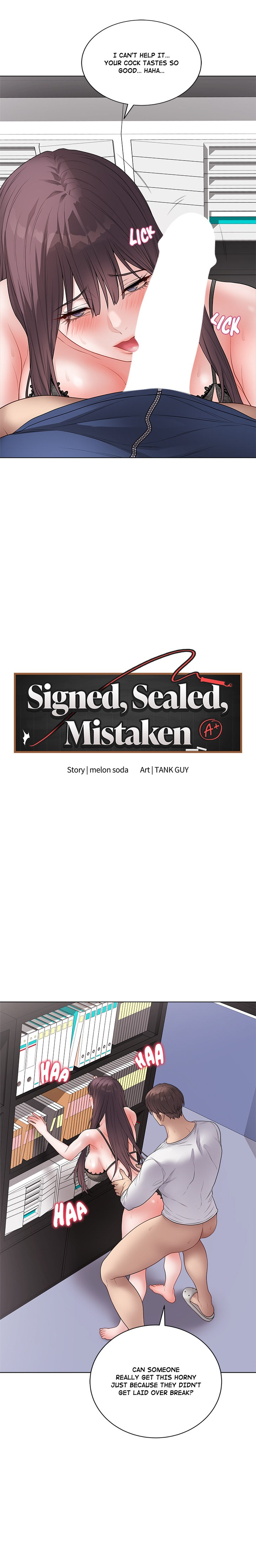 Signed, Sealed, Mistaken Page 10 - MangaHe