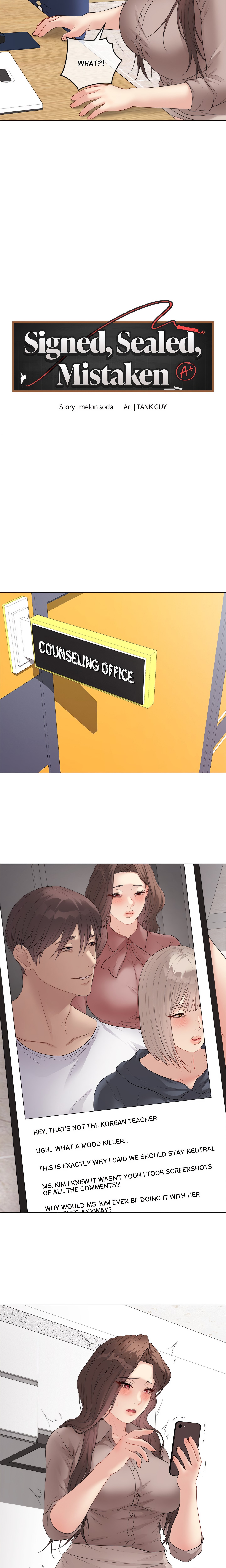 Signed, Sealed, Mistaken Page 9 - MangaHe