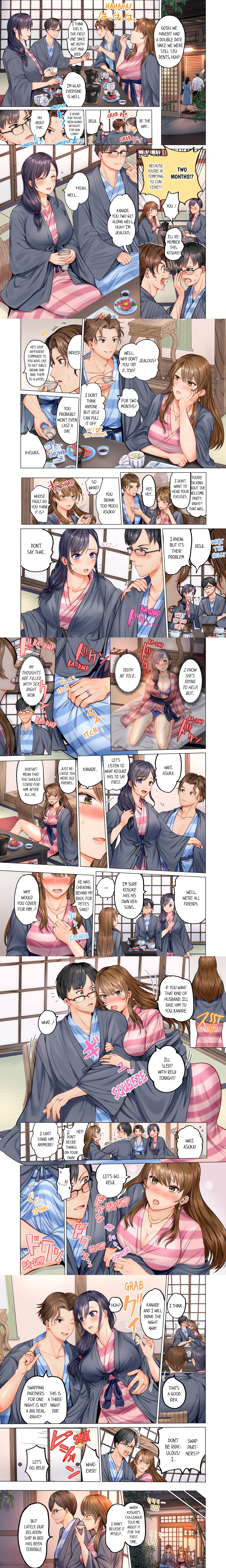 Married Couple Swap ~He’s Better Than My Husband~ (Uncensored) Page 2 - MangaHe