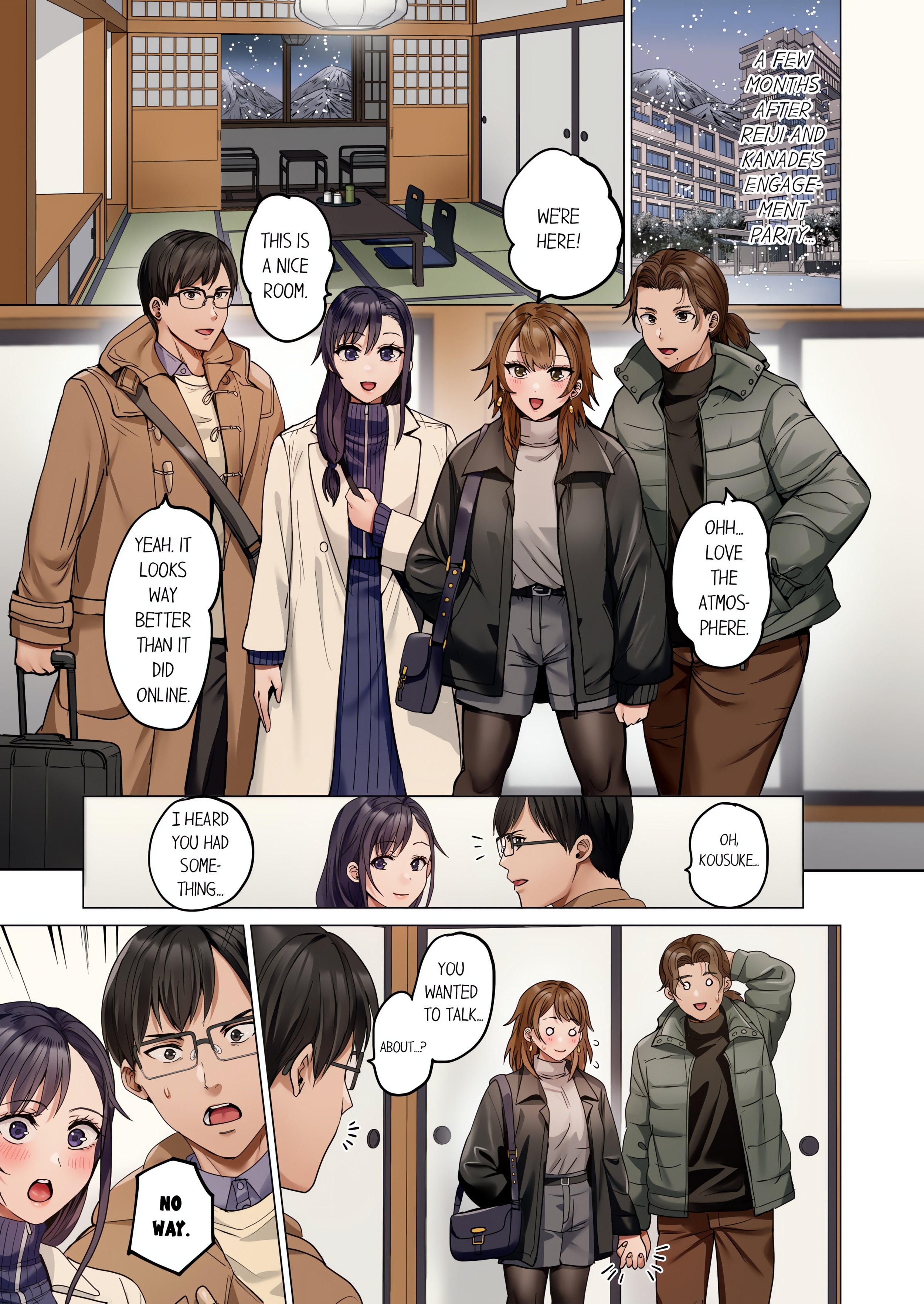 Married Couple Swap ~He’s Better Than My Husband~ (Uncensored) Page 2 - MangaHe