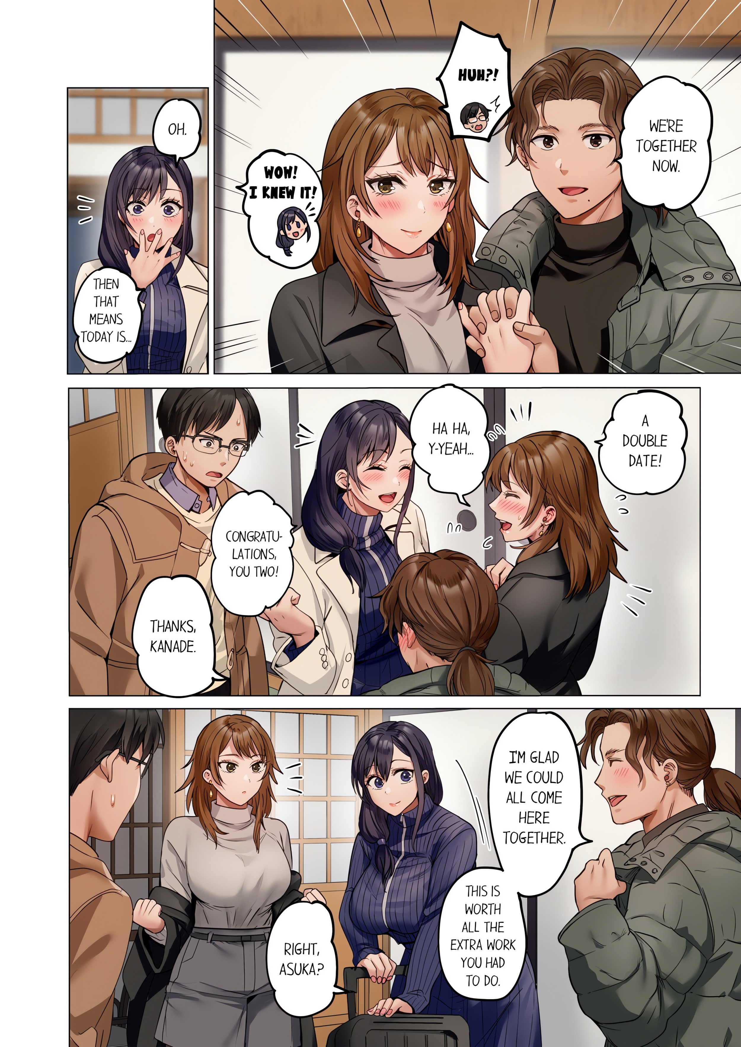 Married Couple Swap ~He’s Better Than My Husband~ (Uncensored) Page 3 - MangaHe