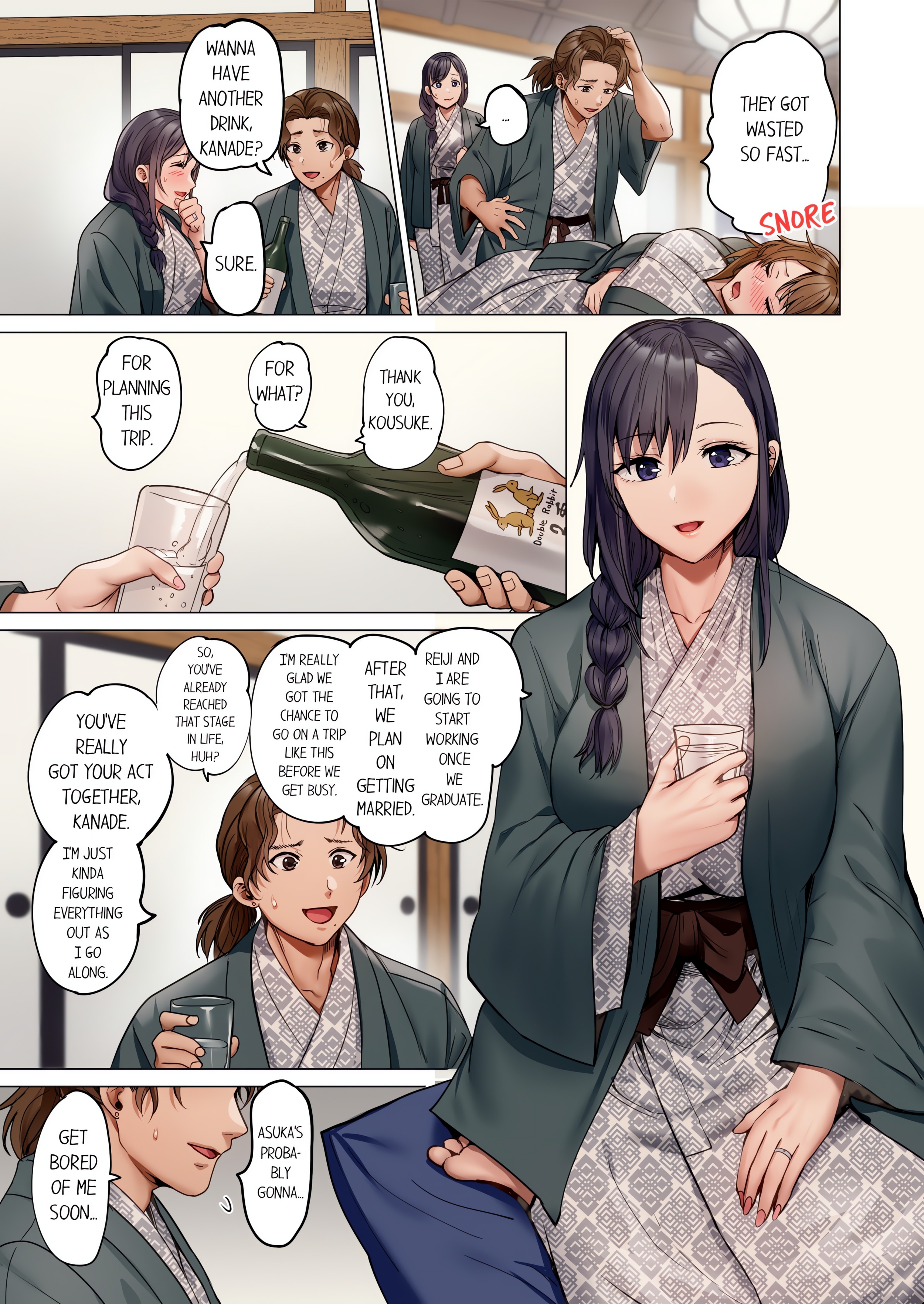 Married Couple Swap ~He’s Better Than My Husband~ (Uncensored) Page 2 - MangaHe