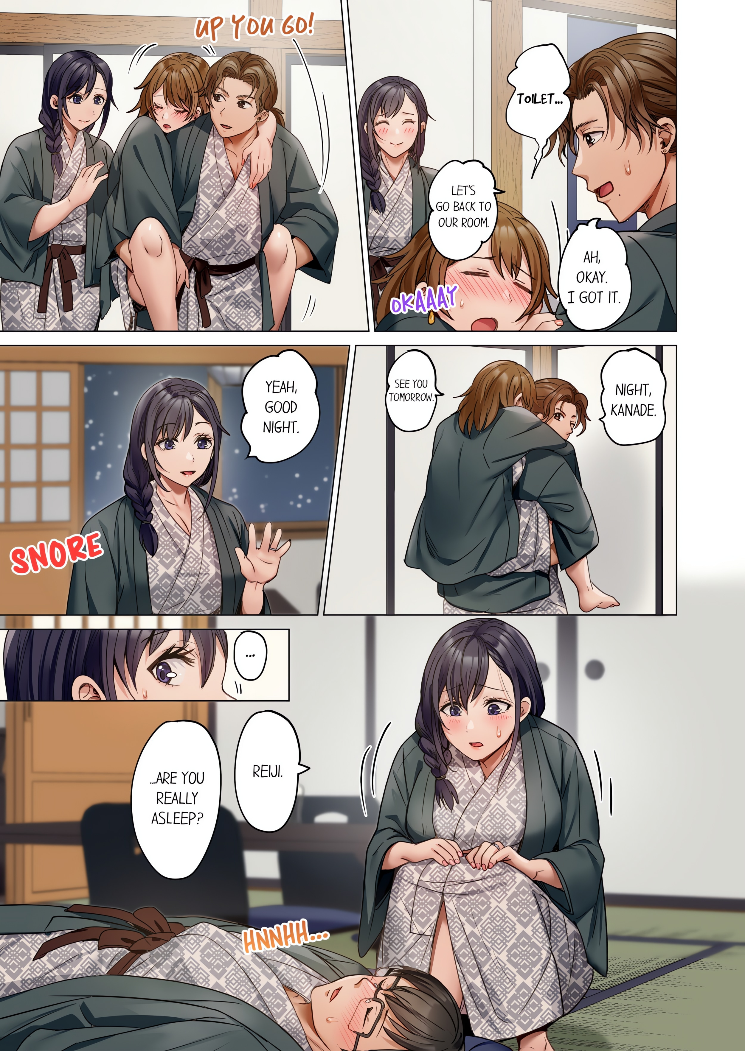 Married Couple Swap ~He’s Better Than My Husband~ (Uncensored) Page 4 - MangaHe