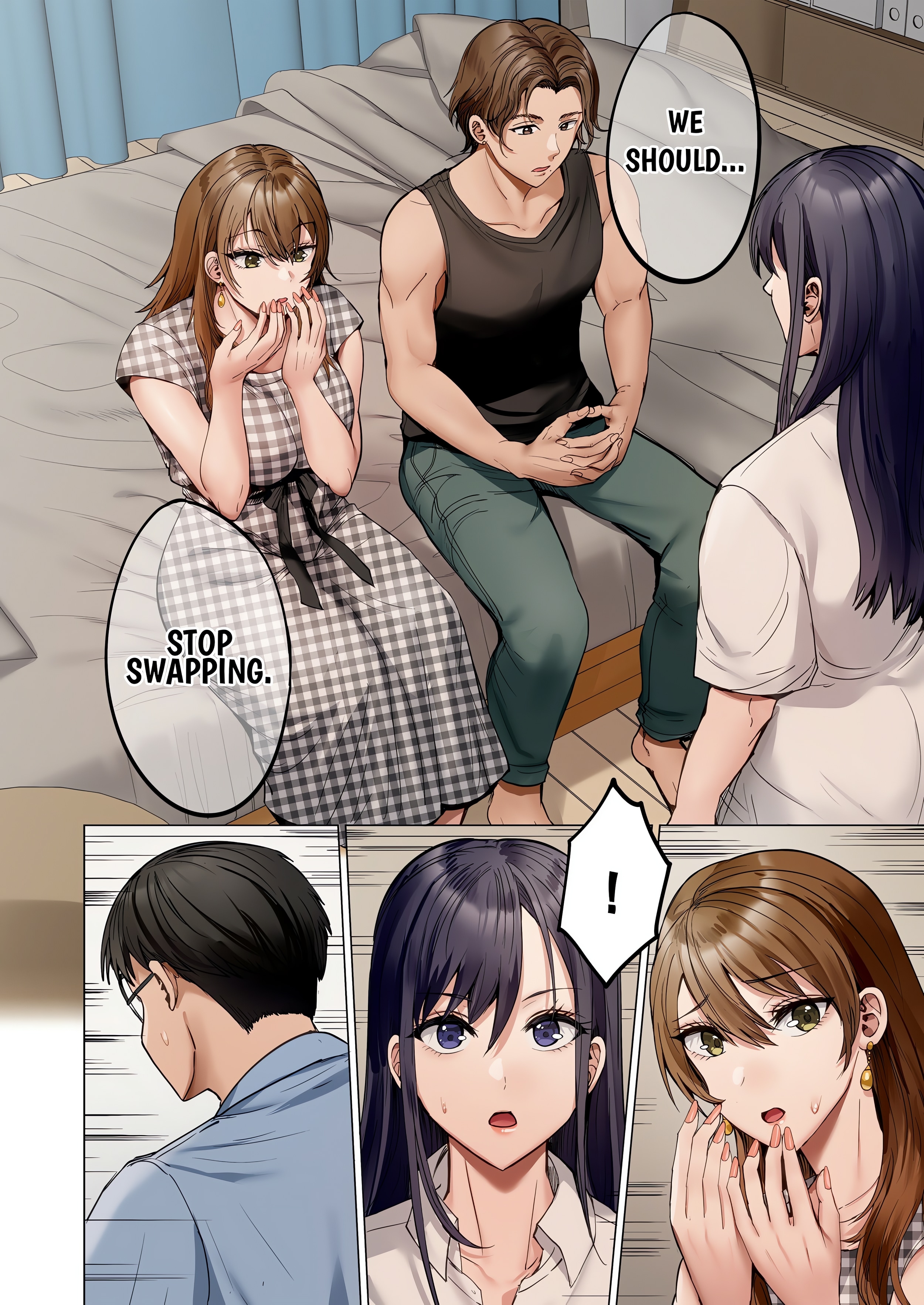 Married Couple Swap ~He’s Better Than My Husband~ (Uncensored) Page 5 - MangaHe