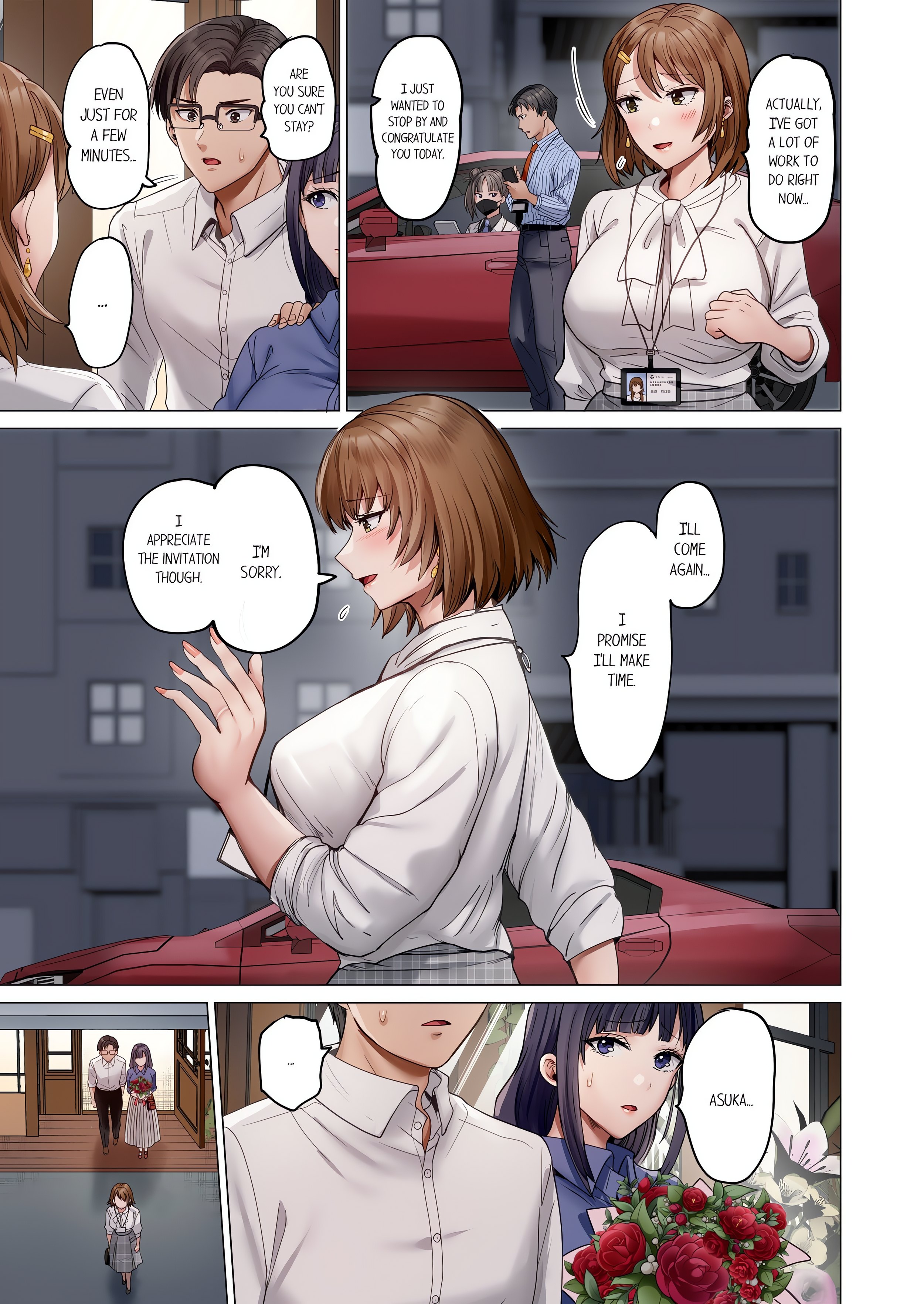 Married Couple Swap ~He’s Better Than My Husband~ (Uncensored) Page 4 - MangaHe