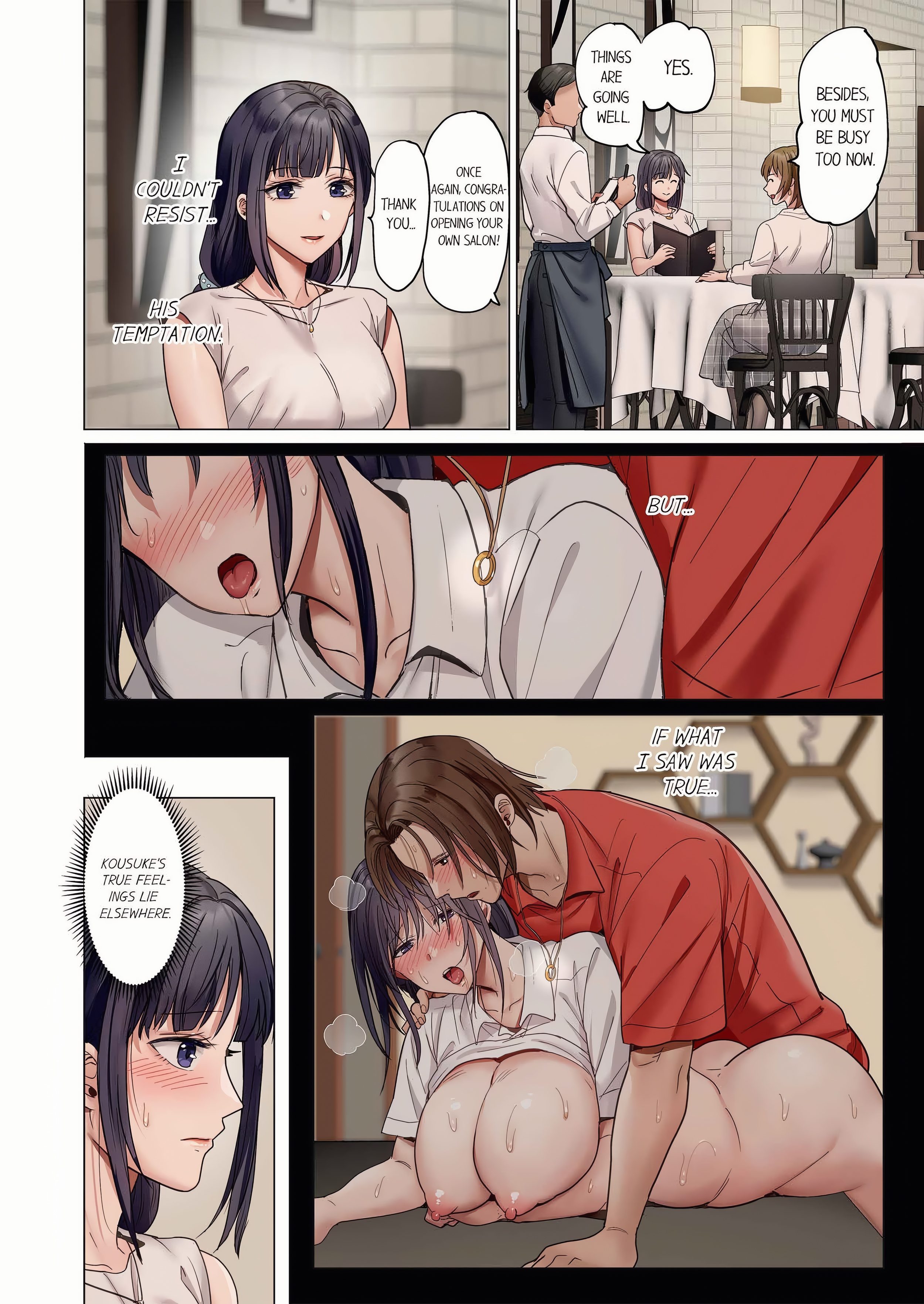 Married Couple Swap ~He’s Better Than My Husband~ (Uncensored) Page 4 - MangaHe