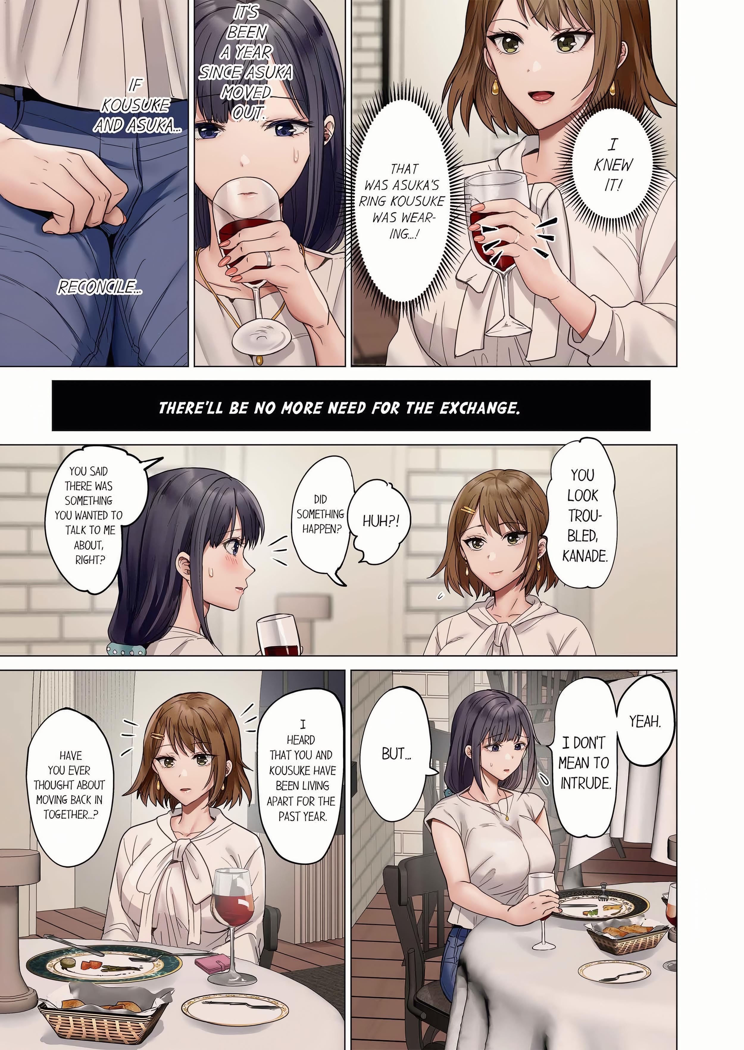 Married Couple Swap ~He’s Better Than My Husband~ (Uncensored) Page 5 - MangaHe