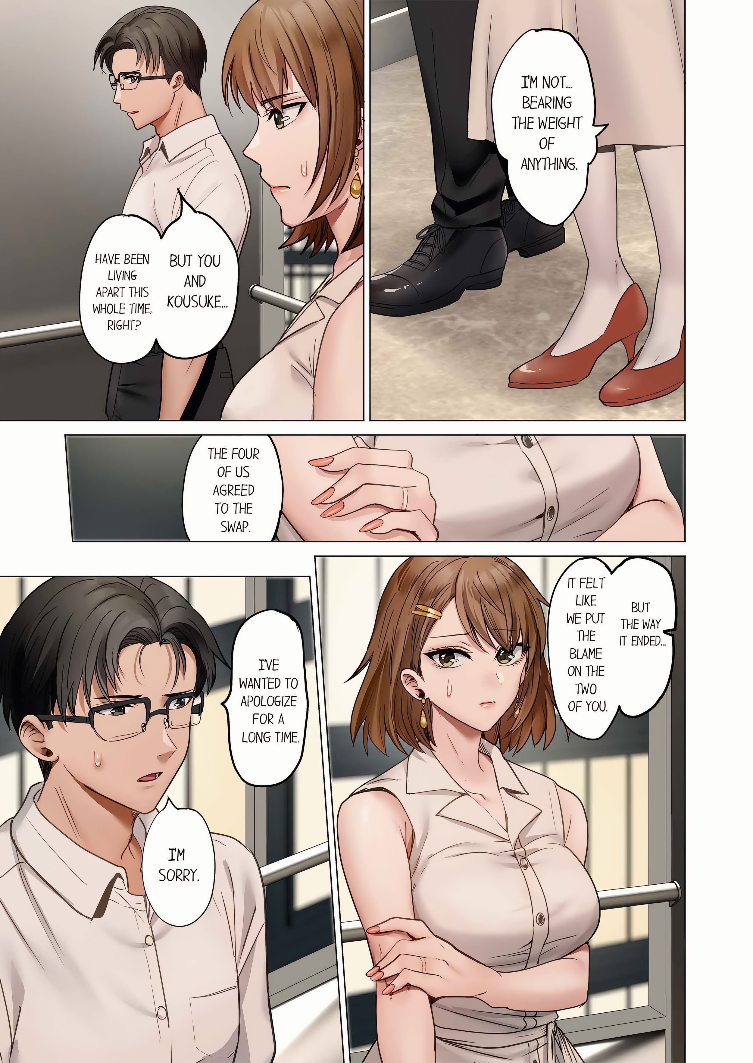 Married Couple Swap ~He’s Better Than My Husband~ (Uncensored) Page 7 - MangaHe