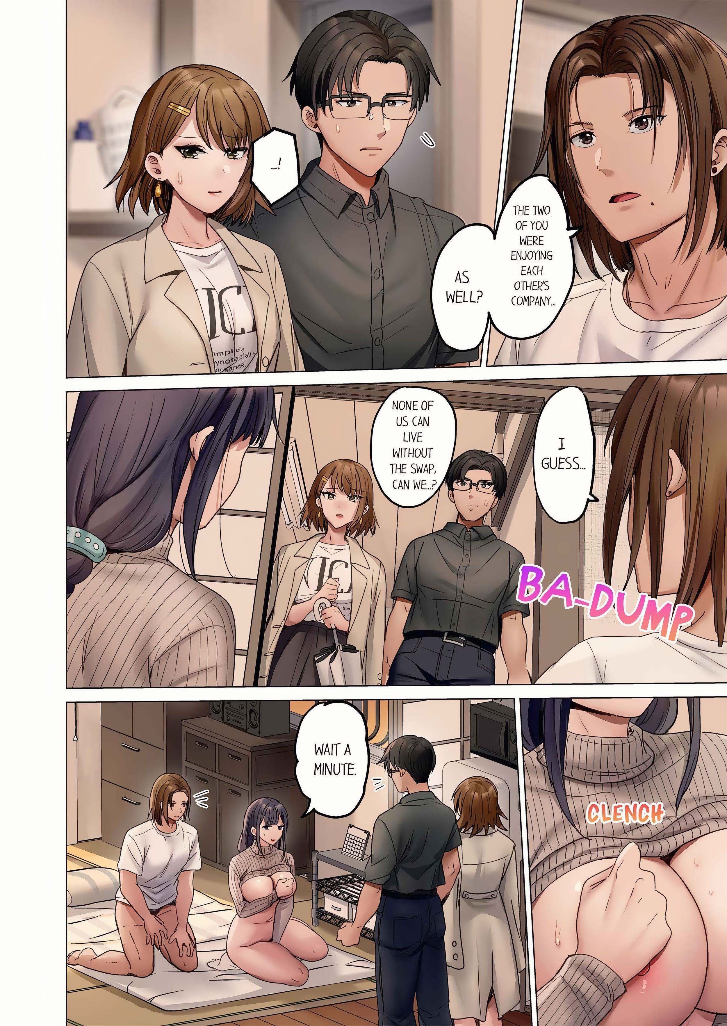 Married Couple Swap ~He’s Better Than My Husband~ (Uncensored) Page 8 - MangaHe