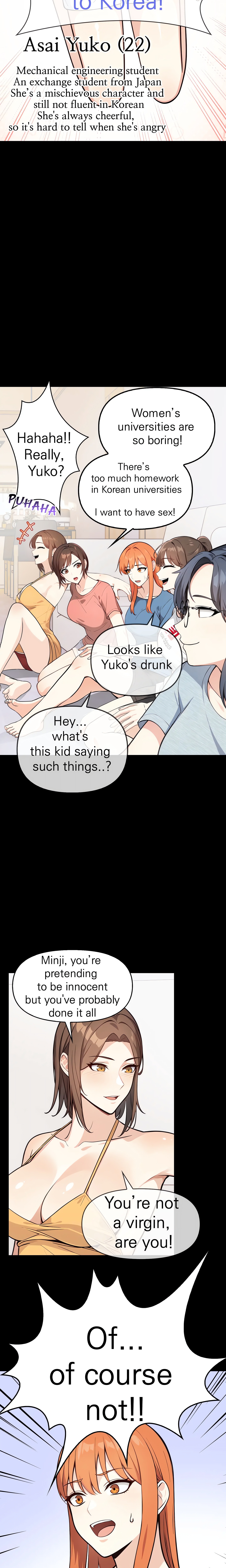 Five Girls, One Dorm Page 6 - MangaHe