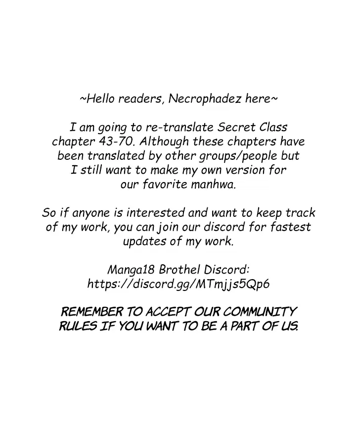 Secret Class Page 2 - MangaHe