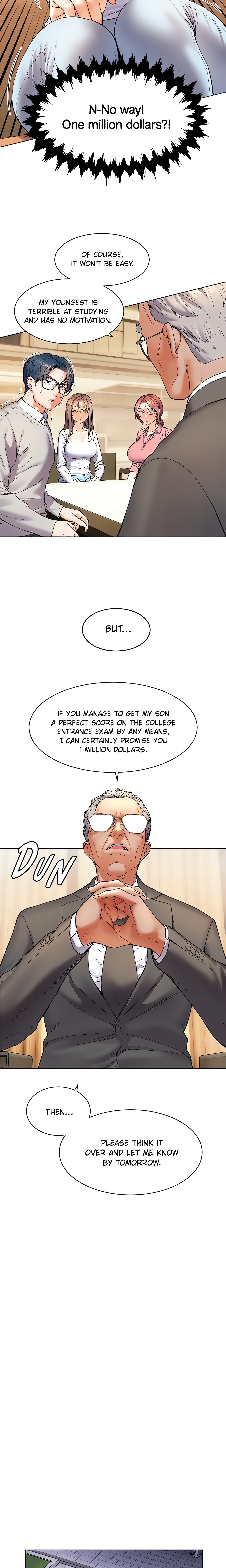Tutor’s Efforts : A Million-Dollar Mission (Official) Page 18 - MangaHe